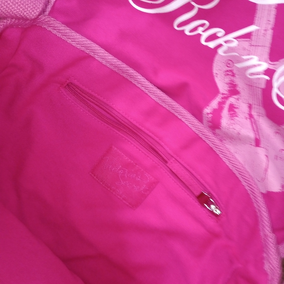 Vintage Pink prop display bag Victoria Secret ❤️ purse Crossbody  Rock Roll